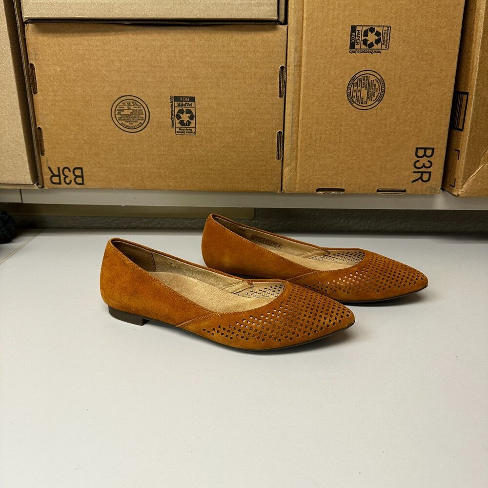 Vionic Posey - tan - size 8 wide